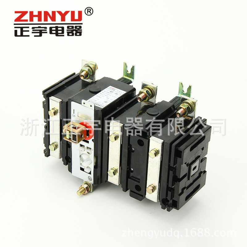 熔断器组 单投带体刀开关HH15(QA)-400/3 隔离开关