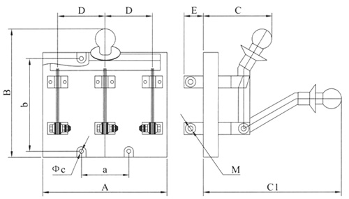HD、HS系列开启式刀开关,刀开关参数